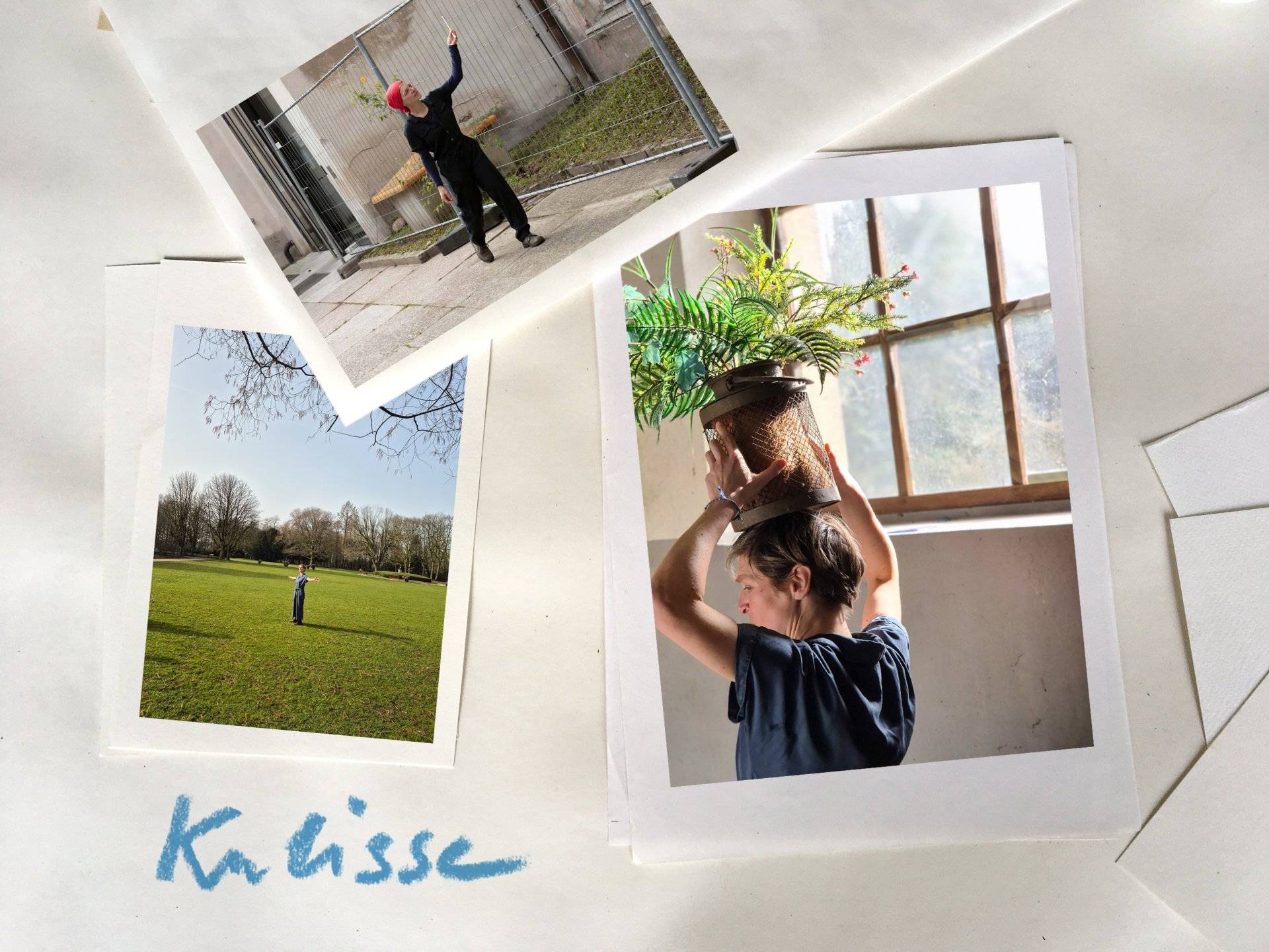 oben: my 500 years old children, Halle/Saale, Volkspark, 2021 Foto: © 2021 Gustav Franz, VG-Bildkunst unten: walking on land, Havixbeck/Münster, Burg Hülshoff, 2026 Foto: © 2026 Joanna Kischka, VG Bildkunst Droste Pad - Worüber Orte sprechen können – Autor*innen unseres Wissens